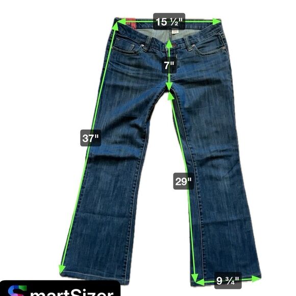 PARASUCO  Denim Legend  Blue Style 8-Sofie Jeans Waist size 28 - Picture 6 of 10